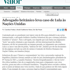 Advogado junto a ONU denuncia farsa do julgamento de Lula e da Lava&nbsp;Jato