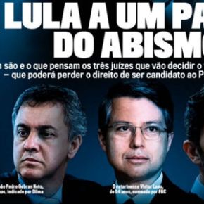 OS TRÊS JUIZES E AS TRÊS PROMOTORAS DA&nbsp;MÍDIA