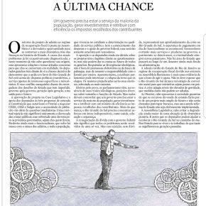 EM EDITORIAL DA ZERO HORA, RBS CHANTAGEIA DESPUDORADAMENTE A DEPUTADOS E AO POVO&nbsp;GAÚCHO