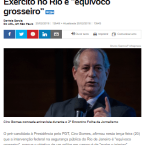 Ciro e PDT: Contradizendo as&nbsp;contradições
