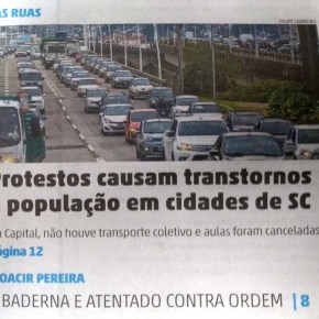 Na versão da mídia greve foi “transtorno”. Para Trabalhadores a esperança de poder se&nbsp;aposentar!