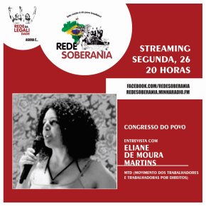 CONGRESSO DO POVO PARA RESGATAR A DEMOCRACIA E CONSTRUIR A SOBERANIA&nbsp;POPULAR