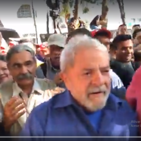 Ao Vivo, Lula em São Borja, terra de Getúlio, Brizola e Jango&nbsp;#LulaPeloBrasil