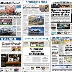 Grande mídia ataca STF quando este parece resgatar os direitos&nbsp;constitucionais