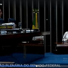 SENADOR PAIM DA LIÇÃO DE POLÍTICA A ANA AMÉLIA NO PLENÁRIO DO SENADO&nbsp;(Vídeo)