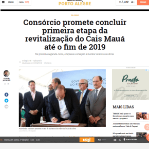 Um mes após Sartori e Marquezan inaugurarem, PF faz buscas no Cais Mauá em operação que apura fraude com fundo de&nbsp;investimento