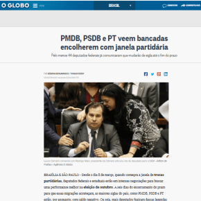 O GLOBO PERDE LEITORES E CREDIBILIDADE MAS MENTE DIZENDO QUE PT TERIA “ENCOLHIDO”