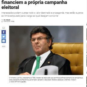 TSE decide que candidatos ricos podem gastar quanto puderem na campanha, já os pobres só o que&nbsp;arrecadarem