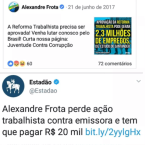 Golpistas Provando do próprio&nbsp;veneno
