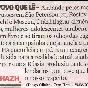 O time gaúcho que concorre a Copa do Mundo de Hipocrisia na&nbsp;Russia