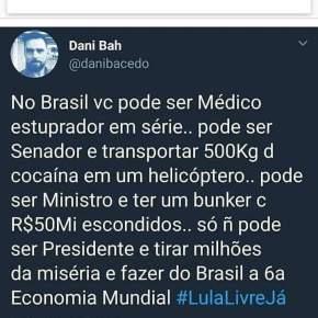 90% do povo sabe que Moro e boa parte dos Juízes&nbsp;prevaricam