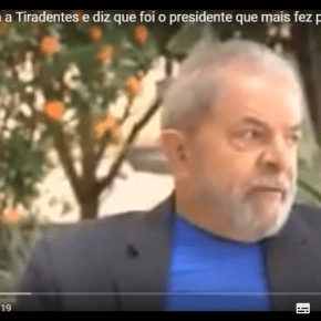 Em Vídeo inédito, Lula comenta sua prisão: “Eles passarão para a história como algozes e não como&nbsp;juízes”