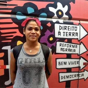 Rostos da Caravana Semiárido Contra a Fome: Soraya, mulher transexual, feminista e LGBT Sem&nbsp;Terra