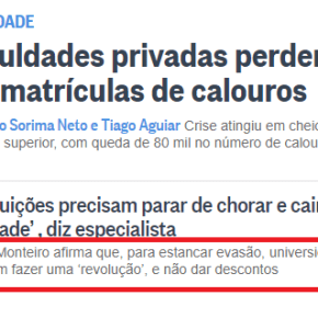 Redução de vagas pelo FIES provoca queda de 80 mil matriculas em&nbsp;Universidades