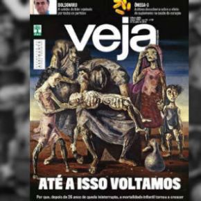A capa da Veja é ironia com a morte da sua Editora&nbsp;Abril?