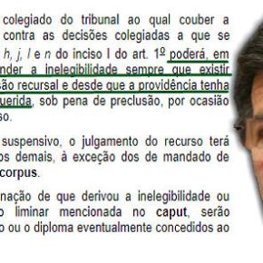 “Chapado” é quem prejulga a inelegibilidade de&nbsp;Lula