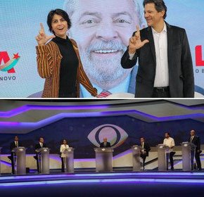 Preso em Curitiba, Lula venceu os dois debates da noite desta quinta, na Band e nas&nbsp;Redes