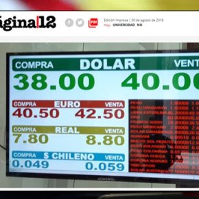 Macri quebra Argentina e põe juros a 60%. Dólar vai ao recorde de 40&nbsp;pesos
