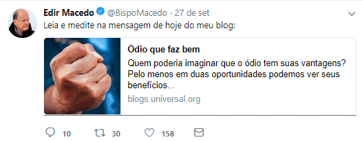 Edir Macedo Ódio