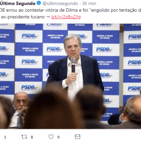 Presidente do PSDB confessa que derrubaram a Dilma “só pelo&nbsp;poder”