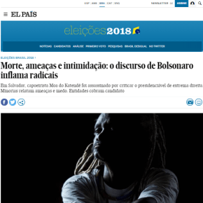 El país: Morte, ameaças e intimidação são resultado do discurso de Bolsonaro que inflama&nbsp;radicais