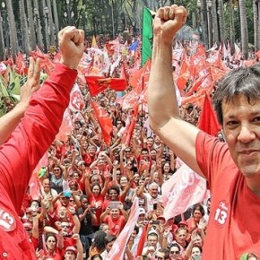 Resistir a Onda Fascista no 1º turno é uma vitória do PT. Agora é #HaddadPresidente!!!