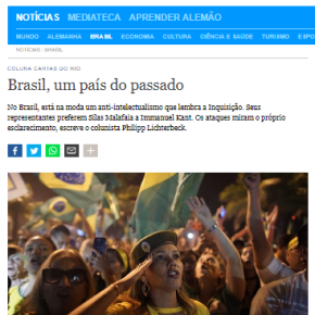 Brasil, um país do passado (Artigo da Deutsche&nbsp;Welle)