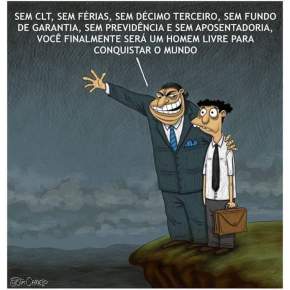 Bolsonaro quer “livrar” trabalhador dos direitos&nbsp;trabalhistas