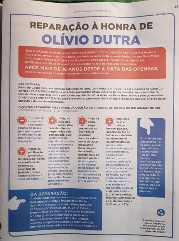 Olívio Zero Hora