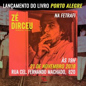 Zé Dirceu lançará seu Livro de Memórias em Porto Alegre no dia 21 de&nbsp;novembro
