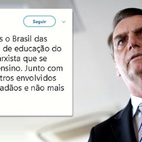 NA VÉSPERA DA POSSE, BOLSONARO DECLARA GUERRA À&nbsp;EDUCAÇÃO