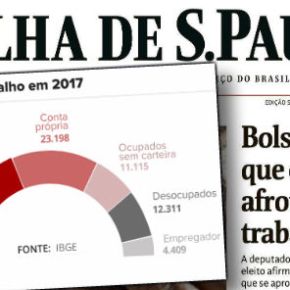 A empresarios, Bolsonaro diz que é melhor trabalhador ser biscateiro que ter direitos&nbsp;trabalhistas