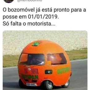 Caiu na rede: Carro de Bolsonaro já está pronto para a posse, só falta o&nbsp;motorista