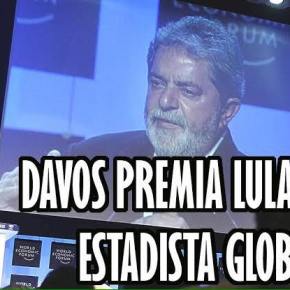 Diferença: Lula recebeu o título de Estadista Global do Fórum de Davos em&nbsp;2010
