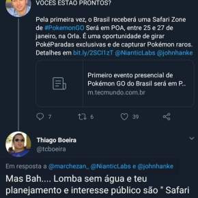 Surreal: Prefeito de Porto Alegre promove Safari de caça a PokemonGo para resolver problemas de Porto&nbsp;Alegre