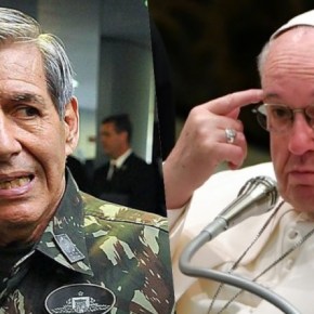 Guerra Santa?? Generais querem “neutralizar” as ações do Papa e calar a Igreja Católica no&nbsp;Brasil