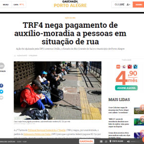 Juízes ganham R$ 4,3 mil de Auxilio Moradia, mas negam o Auxilio para quem precisa mesmo. A Justiça é dos&nbsp;ricos!