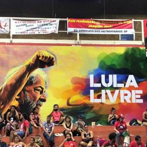 Lula livre é sinônimo de Brasil livre, democrático e&nbsp;soberano