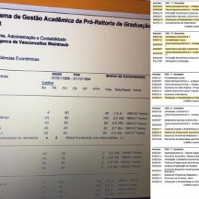 “Balburdia” mesmo é o histórico universitário do Ministro da Educação, com várias&nbsp;reprovações