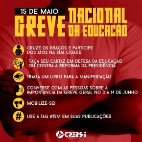 EM TODO O RS, ATOS CHAMADOS PELO CPERS EM DEFESA DA EDUCAÇÃO – VEJA CIDADES E&nbsp;LOCAIS