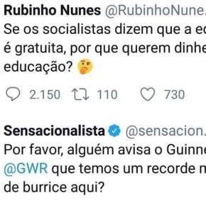 O Brasileiro bate recorde mundial de burrice no&nbsp;twitter