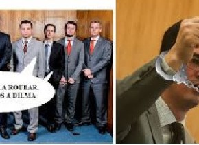 Praticam crimes, se protegem como mafiosos e se organizam como partido político. Mas são&nbsp;procuradores