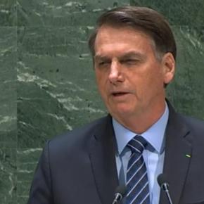 #BolsonaroVergonhaMundial: Na ONU, Bolsonaro ataca outros países, exalta ditadura e puxa saco de Trump e&nbsp;EUA