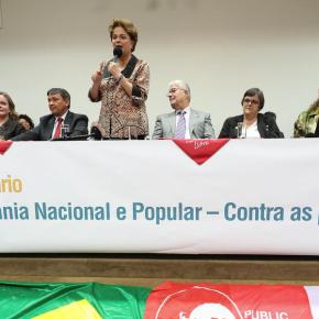 Dilma, Haddad e Boulos lançam frente no Congresso em defesa da soberania&nbsp;nacional