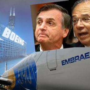BRASIL COLÔNIA: BOEING PREPARA FECHAMENTO DAS FÁBRICAS DA EMBRAER COM FÉRIAS COLETIVAS A&nbsp;FUNCIONÁRIOS