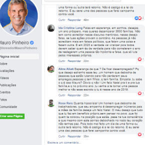 Vereador de Porto Alegre é escrachado e chamado de Hipócrita por seguidores em sua própria rede&nbsp;social