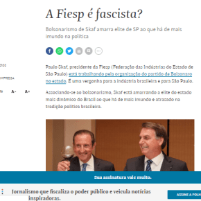 EMPRESÁRIOS E ELITES GUASCAS E TUPINIQUINS APOIAM NAZIFASCISMO QUE AVANÇA SOBRE A&nbsp;NAÇÃO?