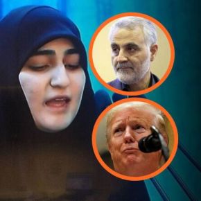 Filha de Soleimani diz que Trump é louco e manda recado: “os EUA terão ‘dia escuro’ (…) com destruição de suas&nbsp;casas”