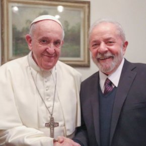 Lula fala sobre o seu encontro com o Papa Francisco&nbsp;(Vídeo)