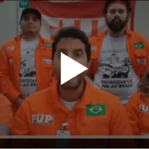 Em vídeo Petroleiros em greve avisam: Vai faltar combustível no país por causa da intransigência do&nbsp;Governo